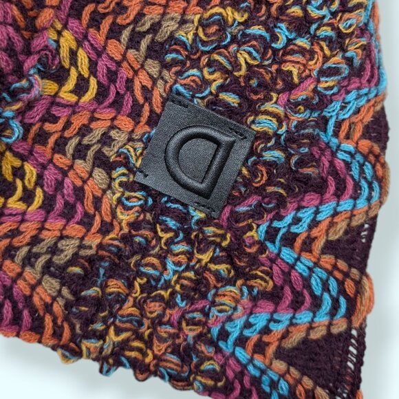 Desigual Colourful Knit Poncho - Picture 10 of 12